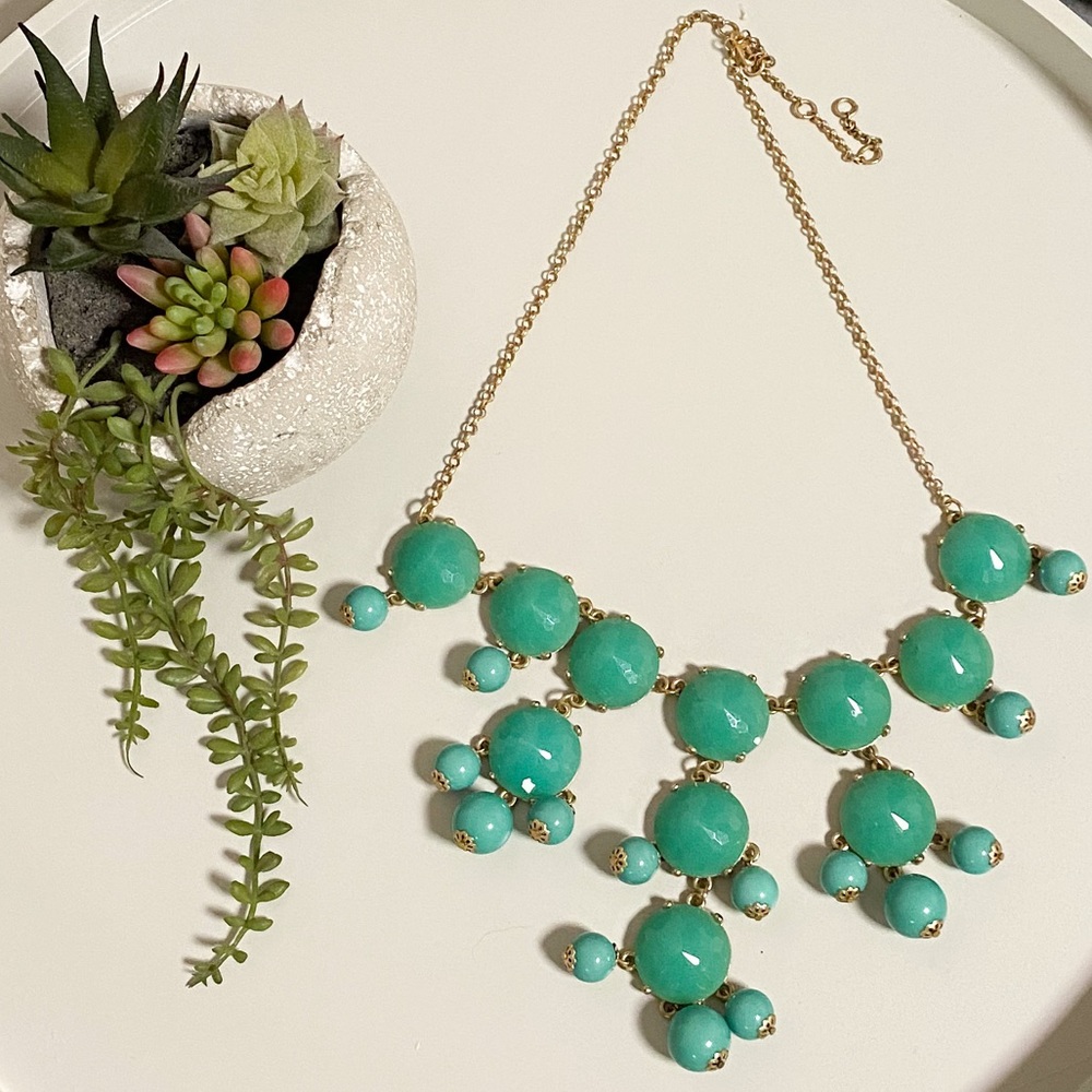 ☀️ 3/$25 Turquoise Tiered Bubble Necklace